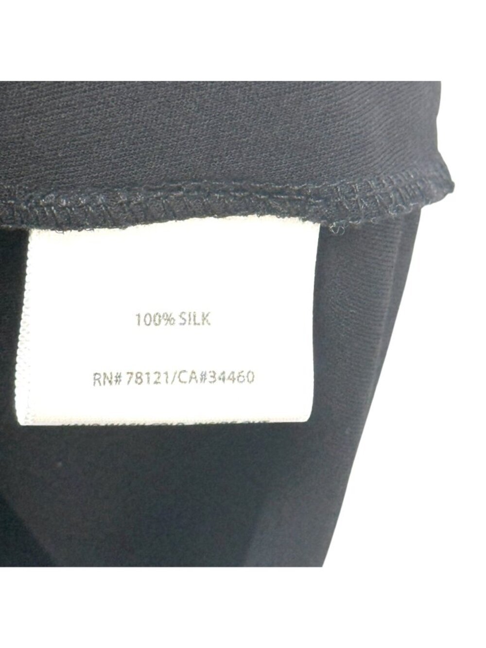 Eileen Fisher Sleeveless Top Plus Size 3X Black 100% Silk Knit Sequin Tank Party - Picture 8 of 8